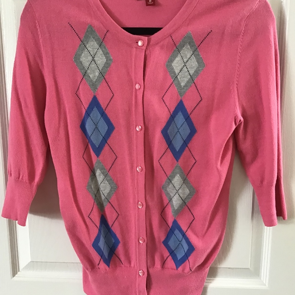 Pink Cardigan